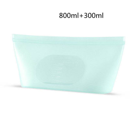Silicone Refrigerator Food Storage Vacuum Seal Bag - www.Shopthatapp.com