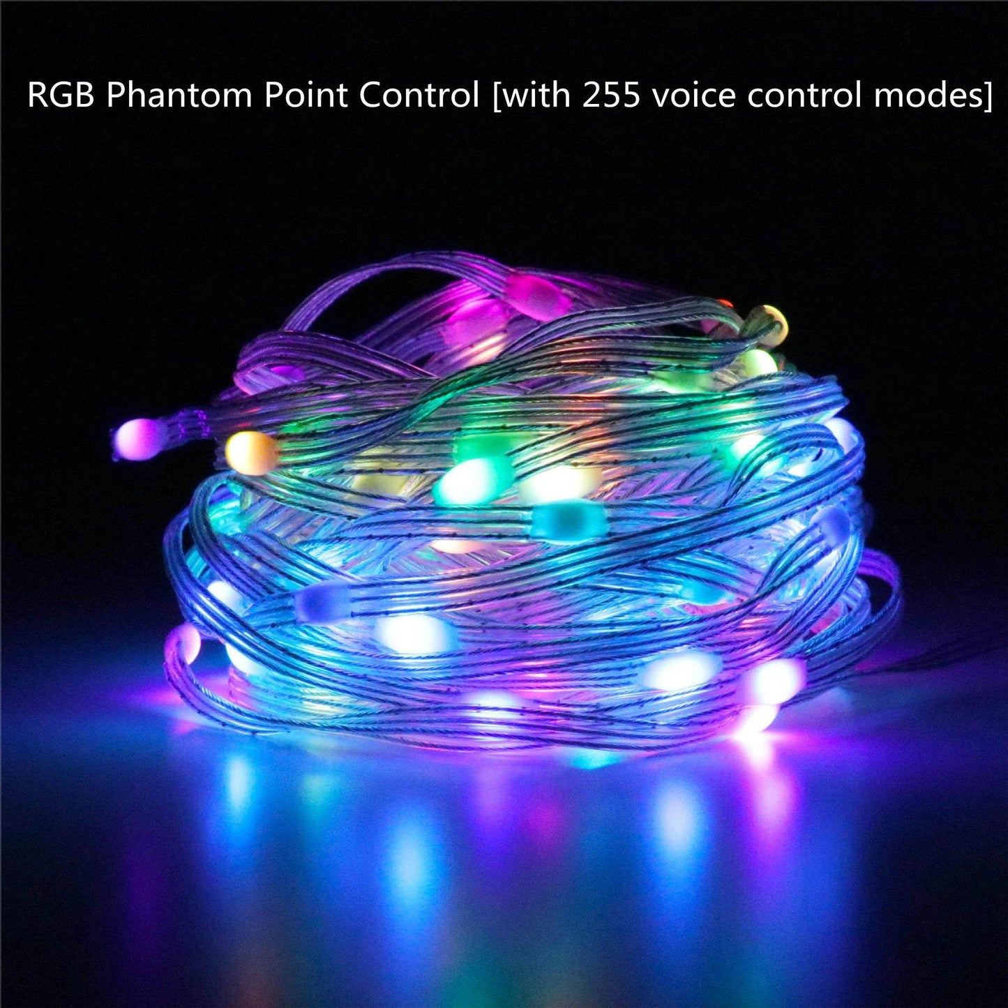 Smart Point Control Voice Control Lighting Chain Mobile Phone Bluetooth APP Control - www.Shopthatapp.com