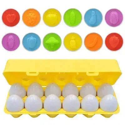 Baby Learning Educational Toy Smart Egg Toy Games Shape Matching Sorters Toys Montessori Eggs Toys For Kids Children - www.Shopthatapp.com