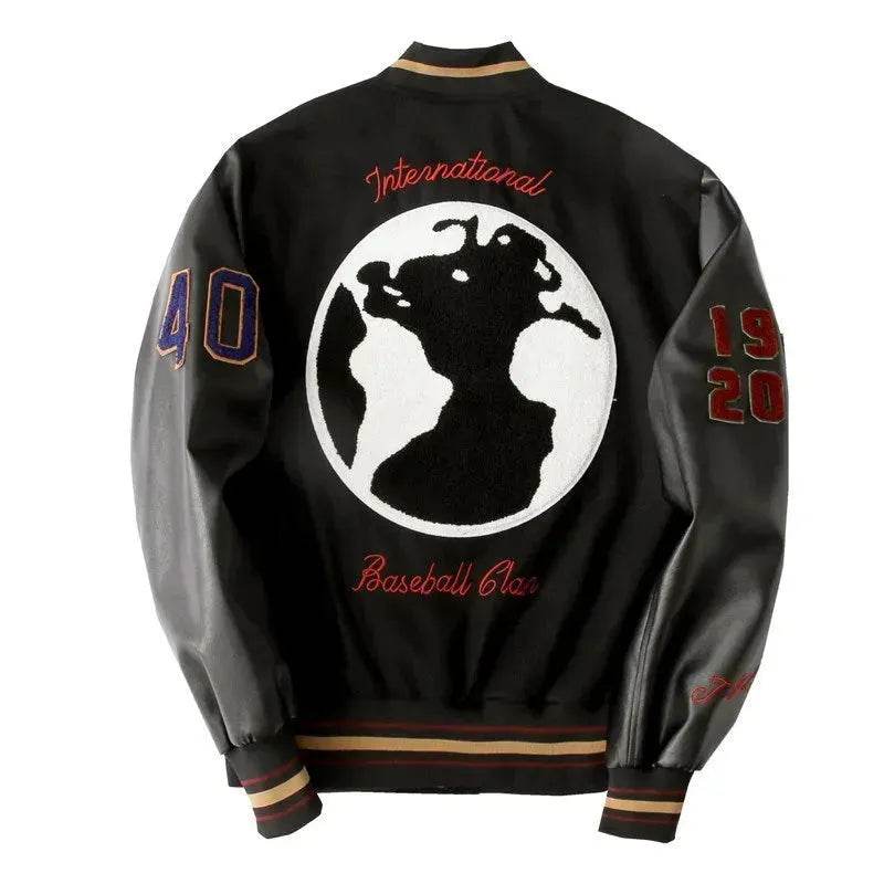 Casual Unisex American Woolen Baseball Varsity Jacket - www.Shopthatapp.com