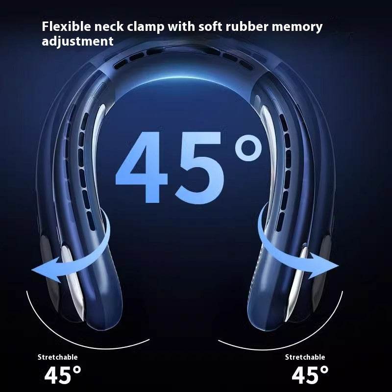 Super cool Rechargeable Bladeless Halter Neck Fan - www.Shopthatapp.com