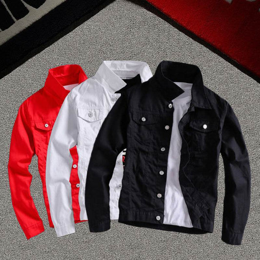 Denim jacket men Jeans - www.Shopthatapp.com