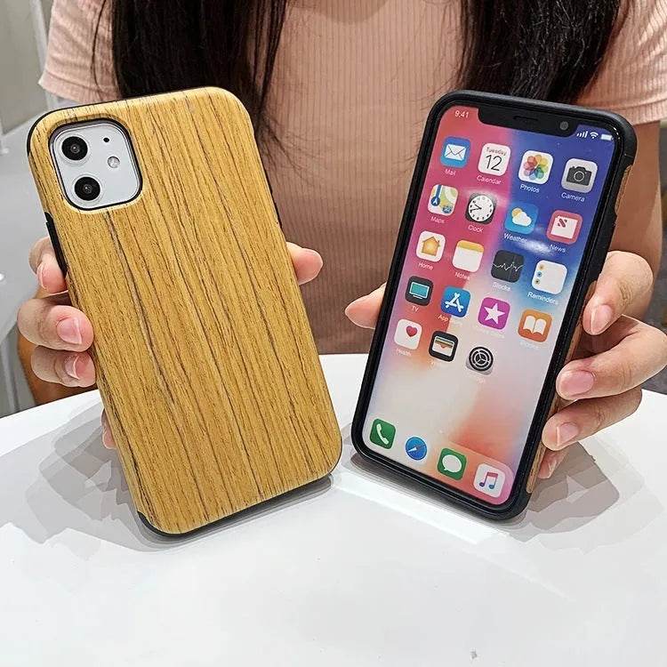 Simple Bamboo Wooden iphone  Protective case Unisex - www.Shopthatapp.com