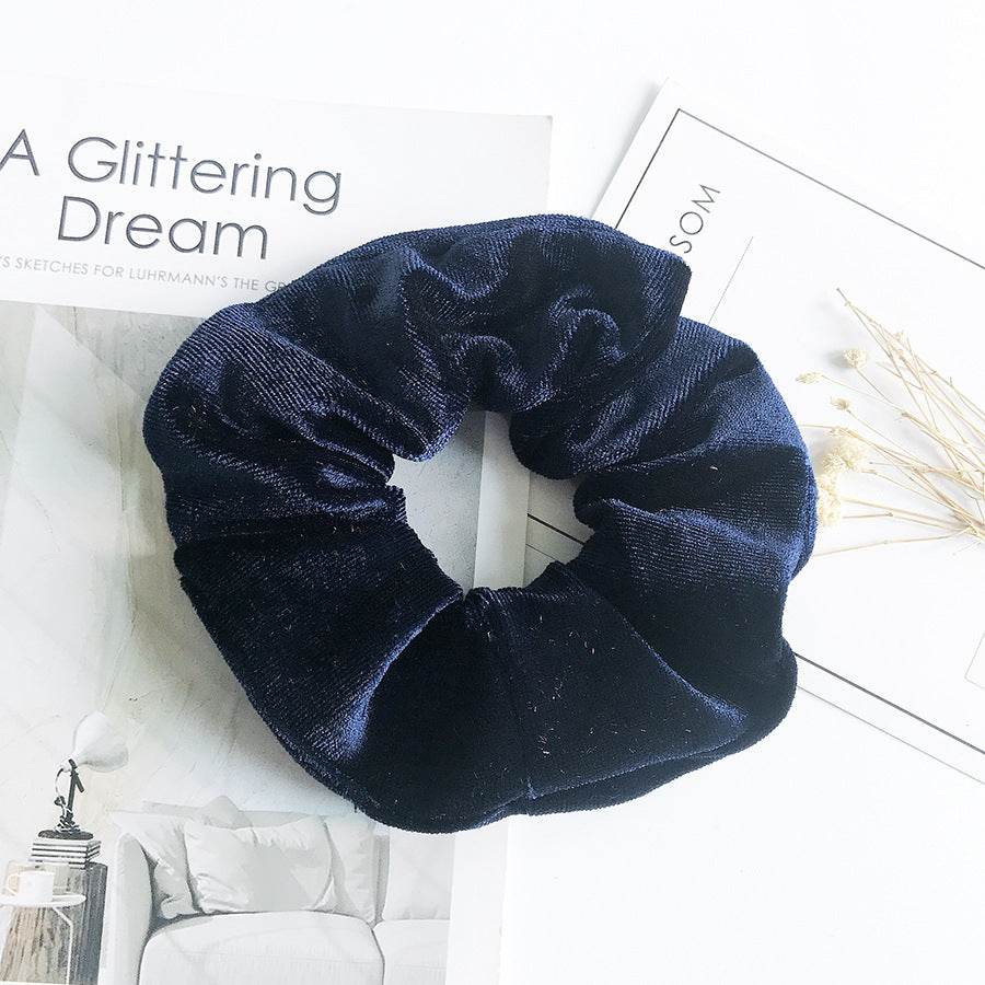 Fashion Velvet Scrunchies for Hair Ponytail Holder - www.Shopthatapp.com