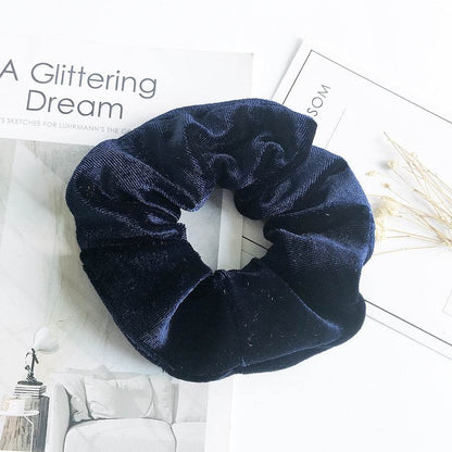 Fashion Velvet Scrunchies for Hair Ponytail Holder - www.Shopthatapp.com