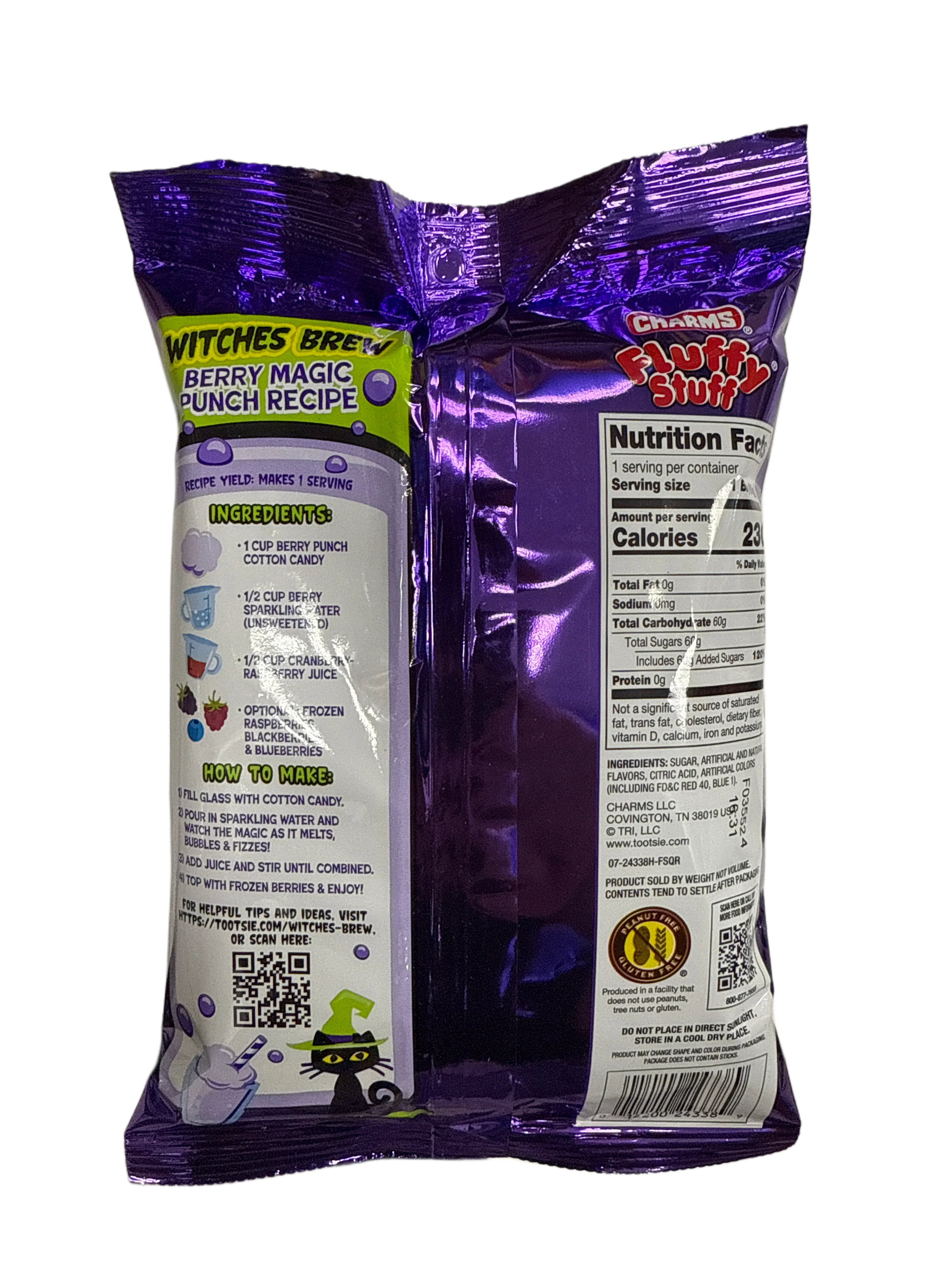 Charms Halloween Witches Brew Cotton Candy Berry Punch Flavour 60G - U.S Edition - www.Shopthatapp.com