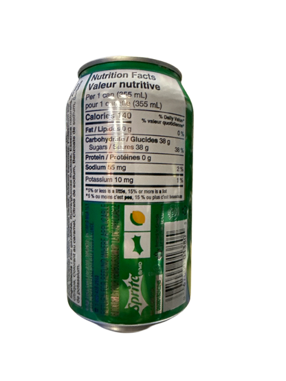 Sprite + Tea Lemon Lime Plus Tea Flavour 355ML - Canadian Edition - www.Shopthatapp.com