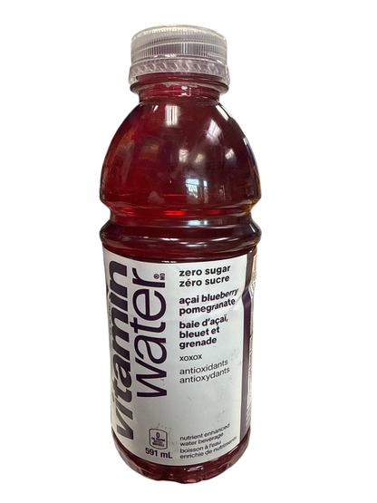 Vitamin Water Zero Sugar Acai Blueberry Pomegranate Flavour 591ML - Canadian Edition
