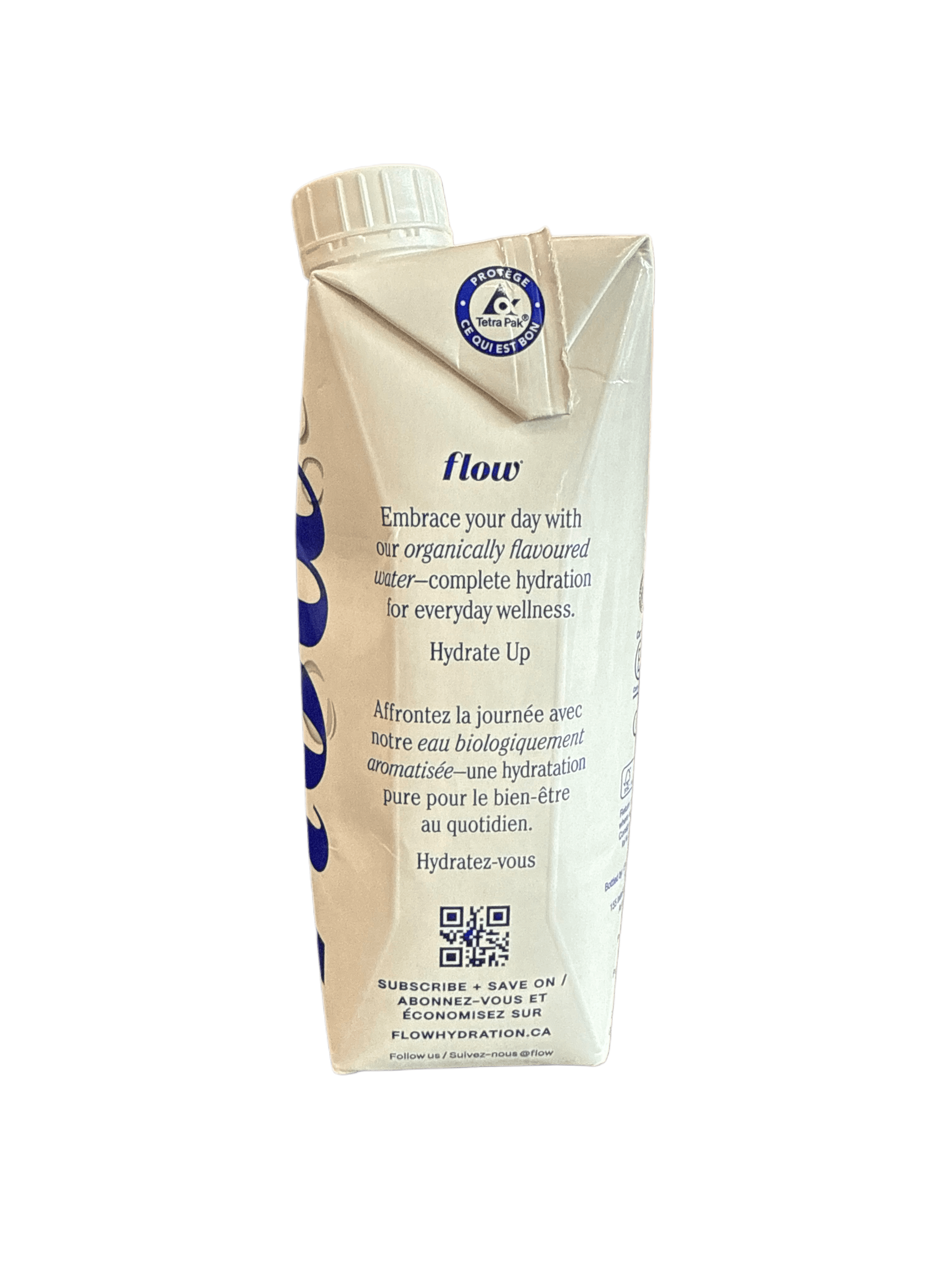 Flow Peach + Blueberry Mineral Spring Water 500ML - Canadian Edition - www.Shopthatapp.com