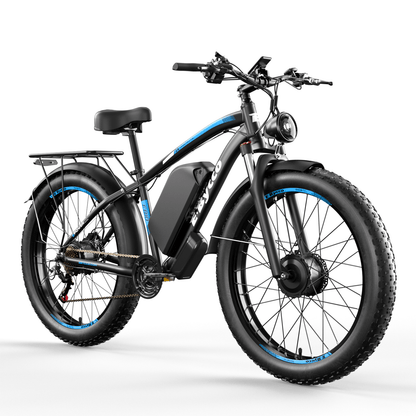 E·BYCCO 24'' EB10 Peak 5000W 52V 32Ah Dual Motors Electric Bike for Women and Men - www.Shopthatapp.com