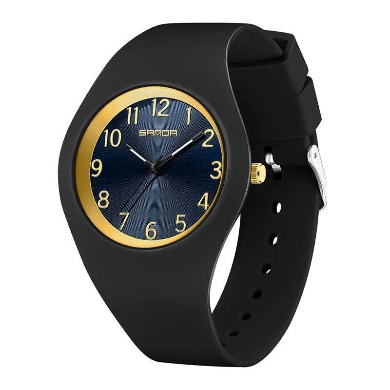 Student Thin And Light Silicone Strap Waterproof Simple Fashion Electronic Watch - www.Shopthatapp.com