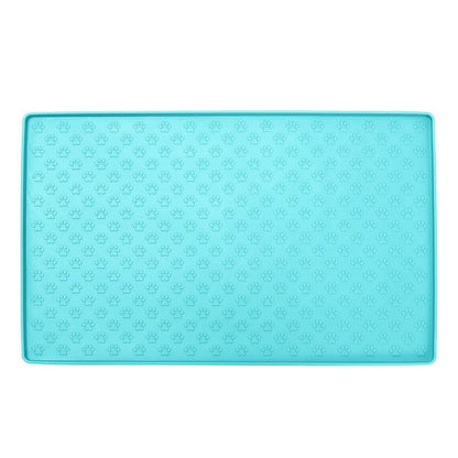 Spot Pet Mat, Waterproof And Easy To Clean Silicone Dog Mat, Cat Mat, Square Pet Placemat, Pet Supplies