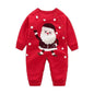 Newborn Baby Clothes Baby Crawling Clothes Thickening Out Baby Harness Christmas Baby Romper Baby Cotton Sleepwear - www.Shopthatapp.com