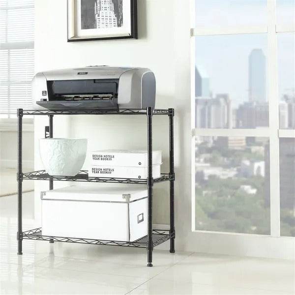 Concise 3 Layers Carbon Steel  PP Storage Rack, Kitchen Storage Rack RT - www.Shopthatapp.com
