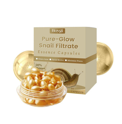 Pure-Glow Snail Filtrate Firming Skincare Capsules - www.Shopthatapp.com