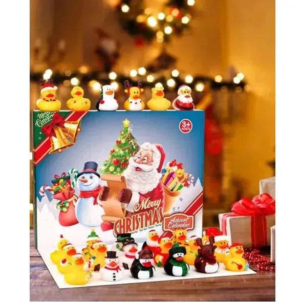 Advent Calendar 2024 - Rubber Ducks For Boys, Girls, Kids, And Toddlers - Rubber Ducky Bath Toy - Creative Christmas Gifts - Perfect For Decoration, Party Favors, Birthday - www.Shopthatapp.com
