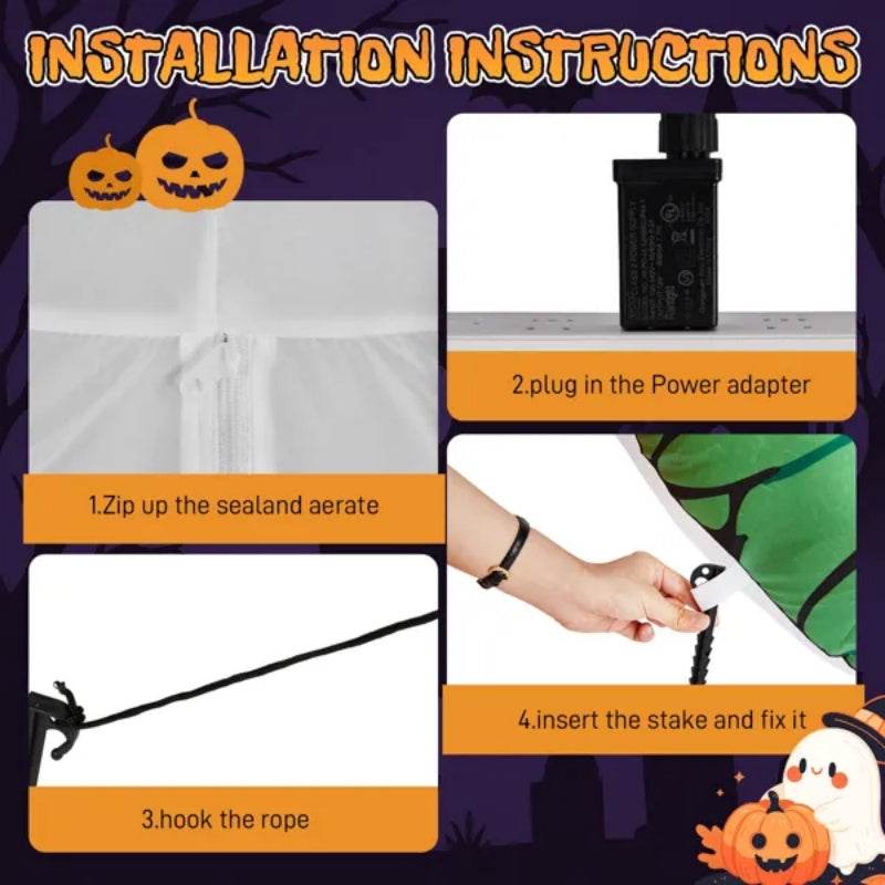 2 Packs Halloween Inflatables Large Set Of Lighted Eyes Decoration, 3FT Blow Ups Green Eyes For Yard, Inflatable Halloween Decor Outdoor With LEDs Party Supplies Blow Up Decoration For Indoor Outdoor - www.Shopthatapp.com