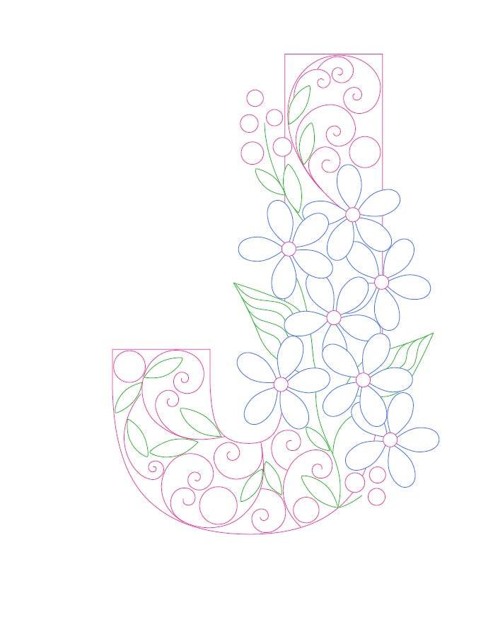 Paper Filigree Painting Kit - Letters - www.Shopthatapp.com