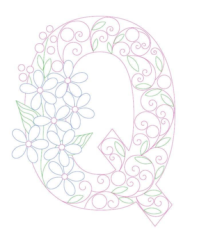 Paper Filigree Painting Kit - Letters - www.Shopthatapp.com
