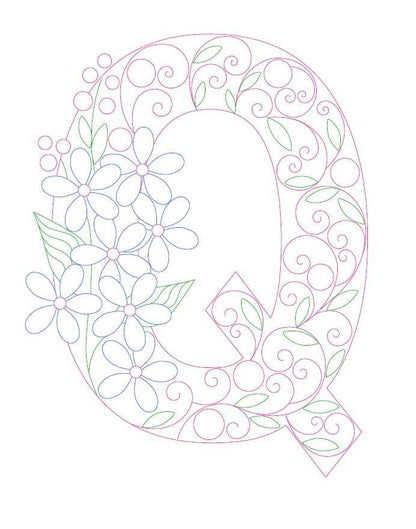 Paper Filigree Painting Kit - Letters - www.Shopthatapp.com