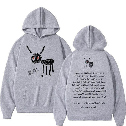 Rapper Drake For All The Dogs Letter Unisex Hoodie Sweatshirt - www.Shopthatapp.com