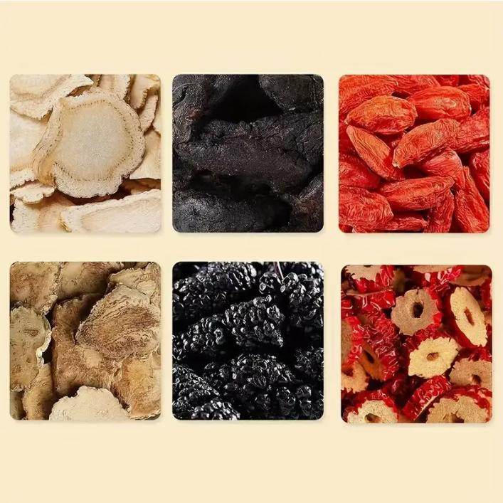 8.81 Oz Five Treasures Ginseng Tea - 250g, 50 Pieces, 5g - www.Shopthatapp.com