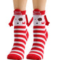 Christmas Stockings Autumn Winter Cotton Magnet Lodestone Hand Tube Socks - www.Shopthatapp.com