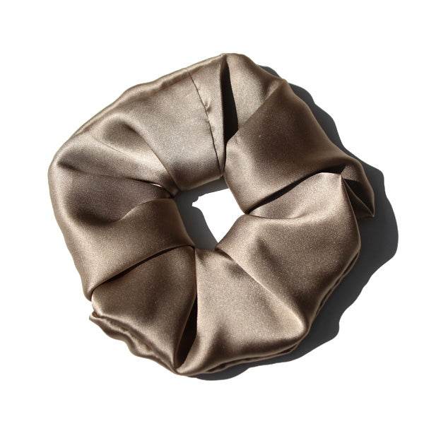 Fashion Silk Satin Hair Scrunchies Hair Ties Ponytail Holder - www.Shopthatapp.com