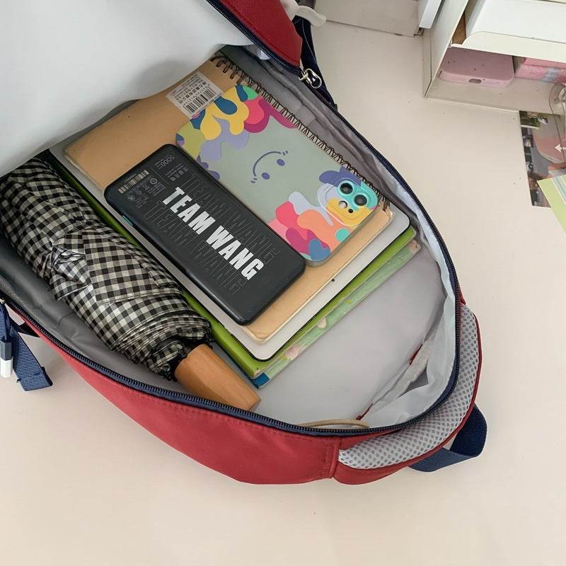 College Style Backpack Student Leisure Travel Large Capacity Backpack - www.Shopthatapp.com