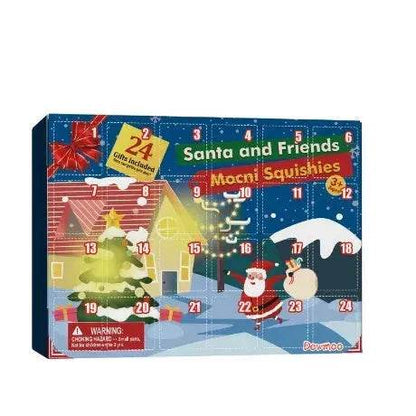 Dowmoo Christmas Pinch Joy Advent Calendar Blind Box, 24 Boxes Christmas Surprise Blind Box Rubber Animal Toys - www.Shopthatapp.com