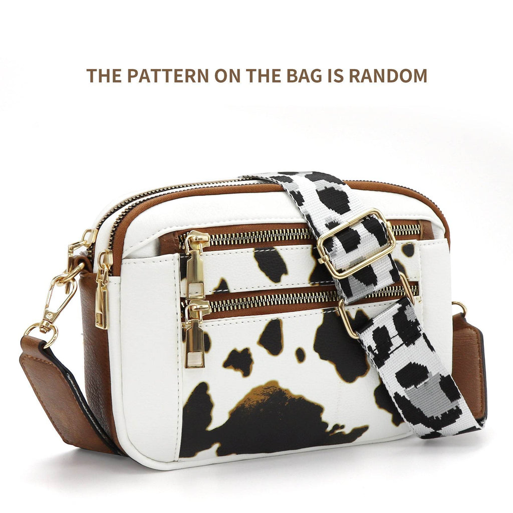 Daily Matching PU Leather Business Commute Zipper Crossbody Bags for women - www.Shopthatapp.com