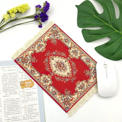 Office mouse pad, Suede fringe mouse pad Hot rubber  Bohemian style - www.Shopthatapp.com