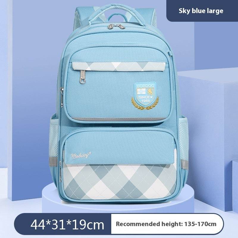 Boys Burden Relief Spine Protection Children's Schoolbag - www.Shopthatapp.com