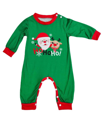 Christmas Pajamas For Family Matching Family Christmas PJs Sets Santa Claus Printed Top Sleepwear - www.Shopthatapp.com
