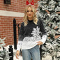 Ugly Christmas Knitted Women's Snowflake Sweater Top - www.Shopthatapp.com