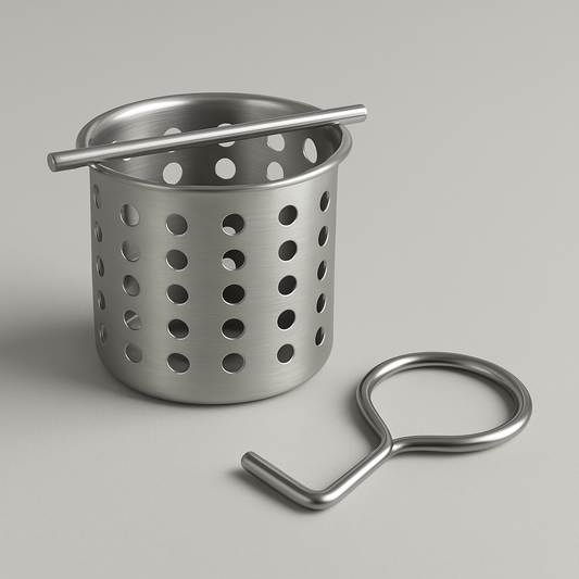 6″ × 6″ Square Shower Drain — SUS 304 Stainless, 2″ Outlet | Tile-In or Grate Cover — Brushed Nickel, Brushed Gold, Matte Black - www.Shopthatapp.com