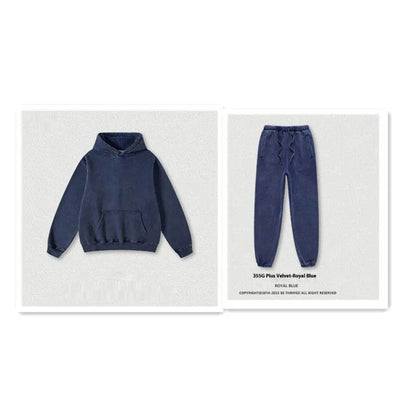 Men's Fashion Retro Velvet Hoodie Sweatshirt Pullover top - www.Shopthatapp.com