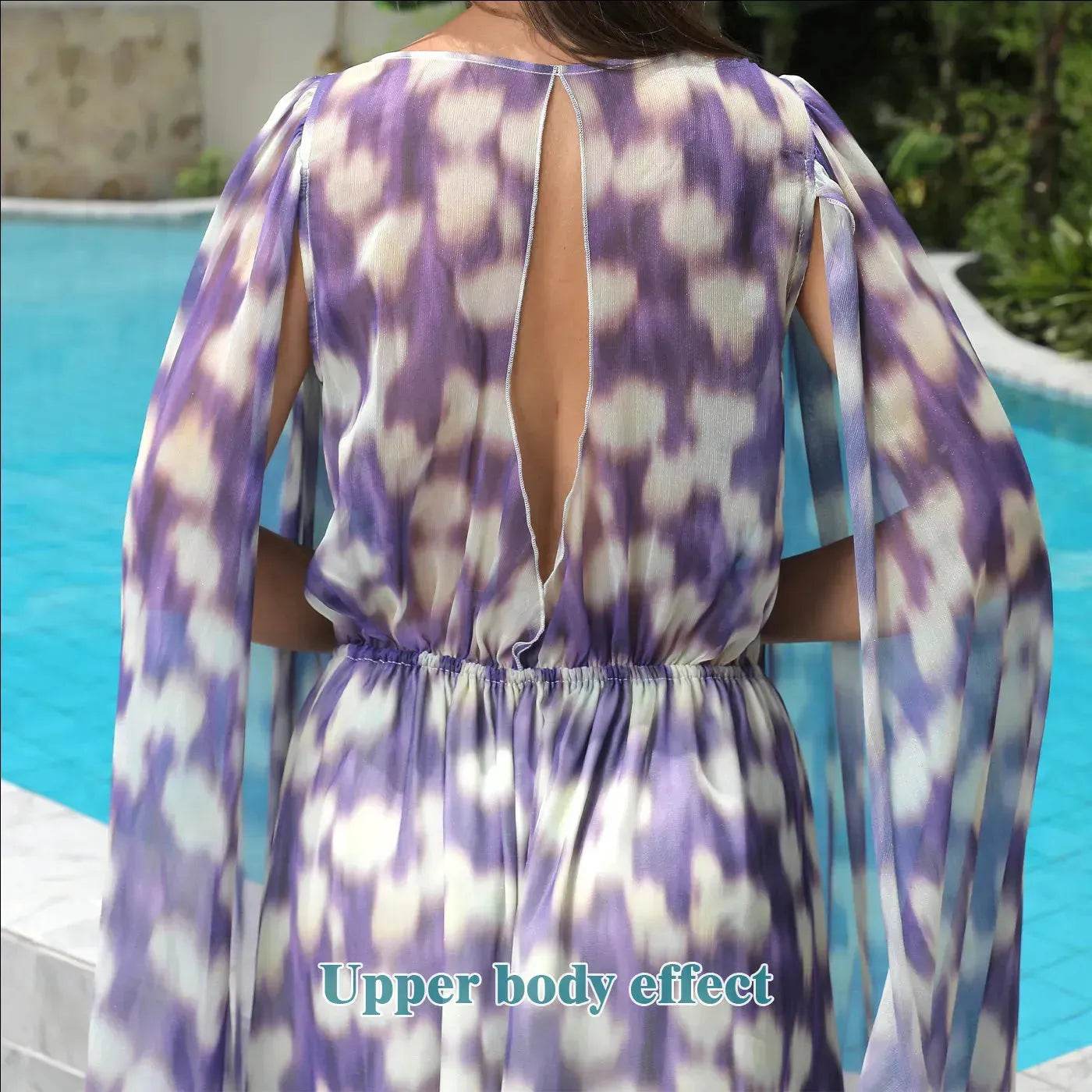 Casual New Floral Chiffon Long Dress - www.Shopthatapp.com