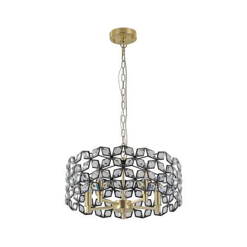 Modern Crystal Chandelier, Suitable For Living Room Round Crystal Lamp Luxury Home Decoration Lamps - www.Shopthatapp.com