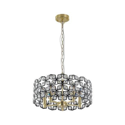 Modern Crystal Chandelier, Suitable For Living Room Round Crystal Lamp Luxury Home Decoration Lamps - www.Shopthatapp.com