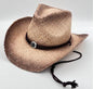 Summer Outdoor Ethnic Style Felt and Straw Cowboy Hat - www.Shopthatapp.com