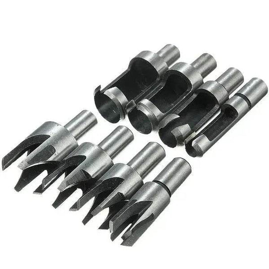 8pcs Wood Plug Cutter set tapered plug cutter - www.Shopthatapp.com #