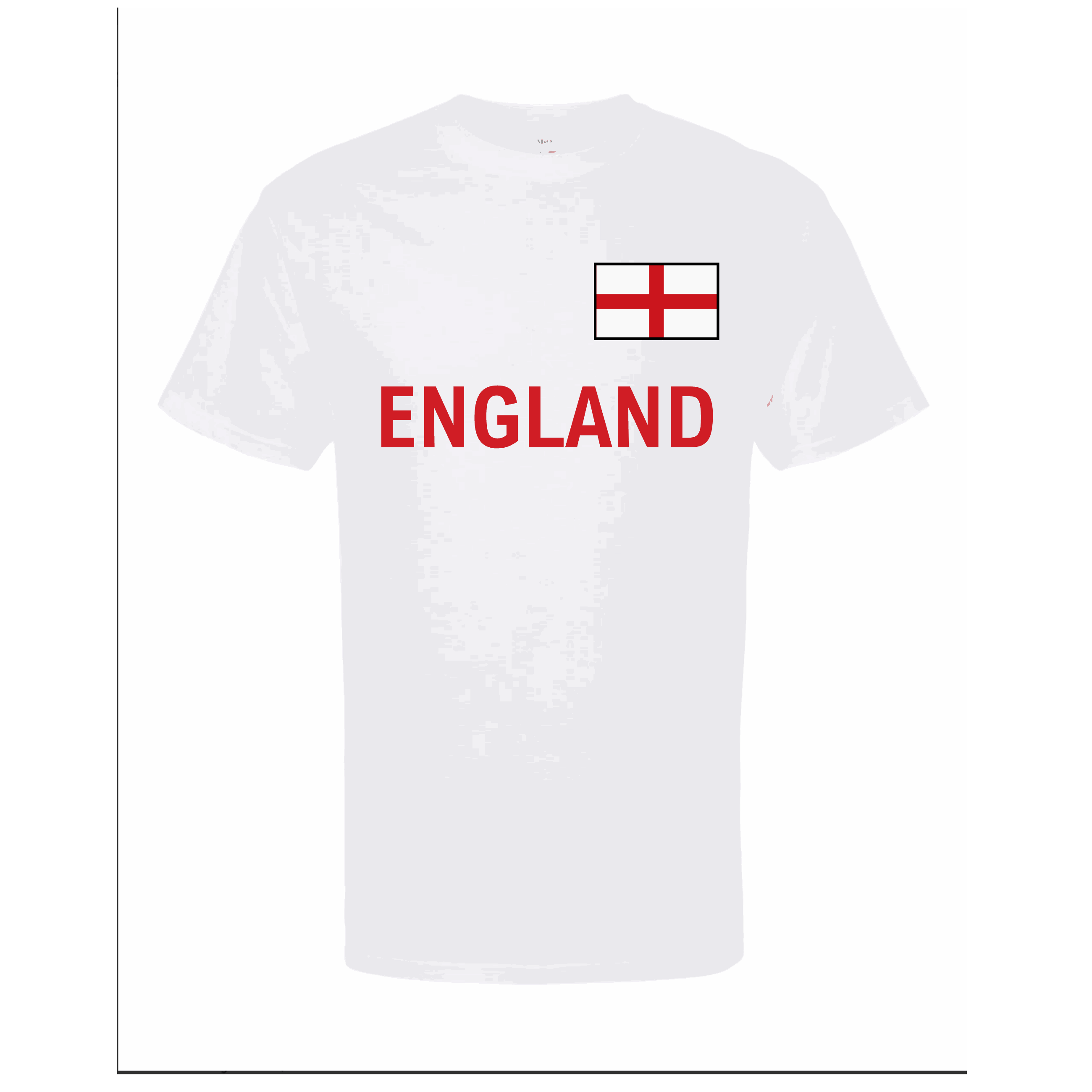 England World Football Fan Tee – White - www.Shopthatapp.com