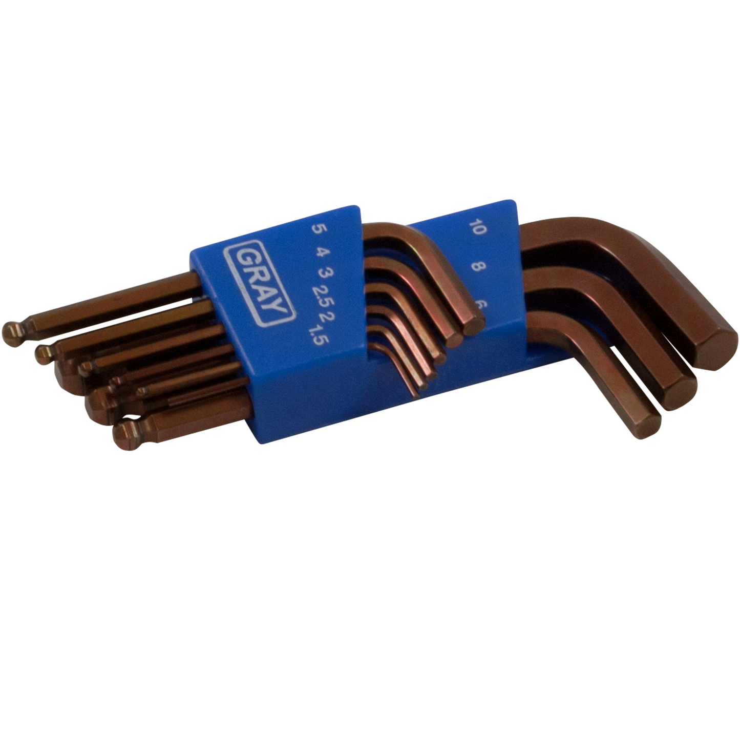 9 Piece Metric Hex key Ball End Short - www.Shopthatapp.com #