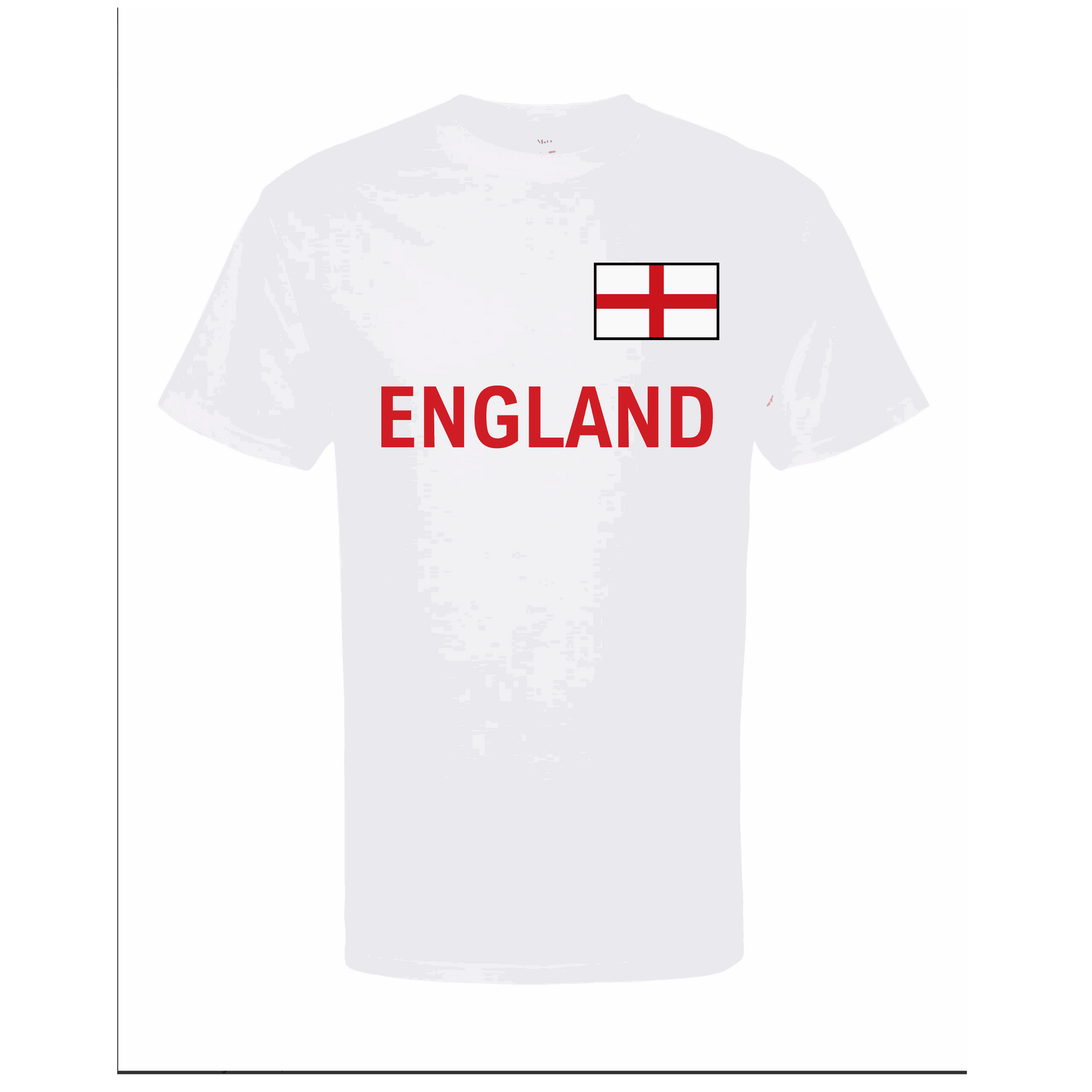 England World Football Fan Tee – White - www.Shopthatapp.com
