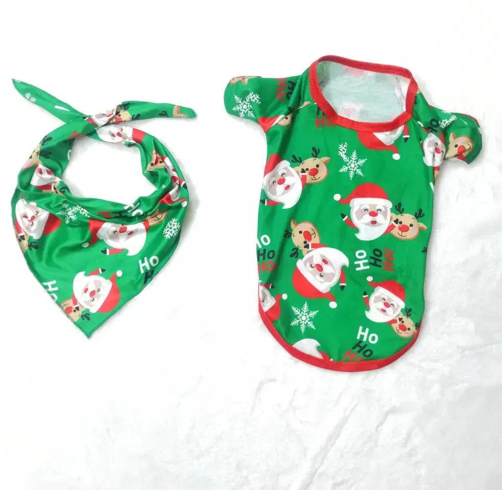 Christmas Pajamas For Family Matching Family Christmas PJs Sets Santa Claus Printed Top Sleepwear - www.Shopthatapp.com