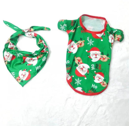Christmas Pajamas For Family Matching Family Christmas PJs Sets Santa Claus Printed Top Sleepwear - www.Shopthatapp.com