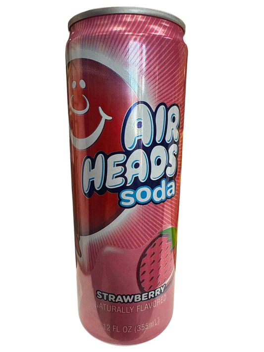Air Heads Soda Strawberry Flavour 355ML – Exotic U.S Edition Drink - www.Shopthatapp.com