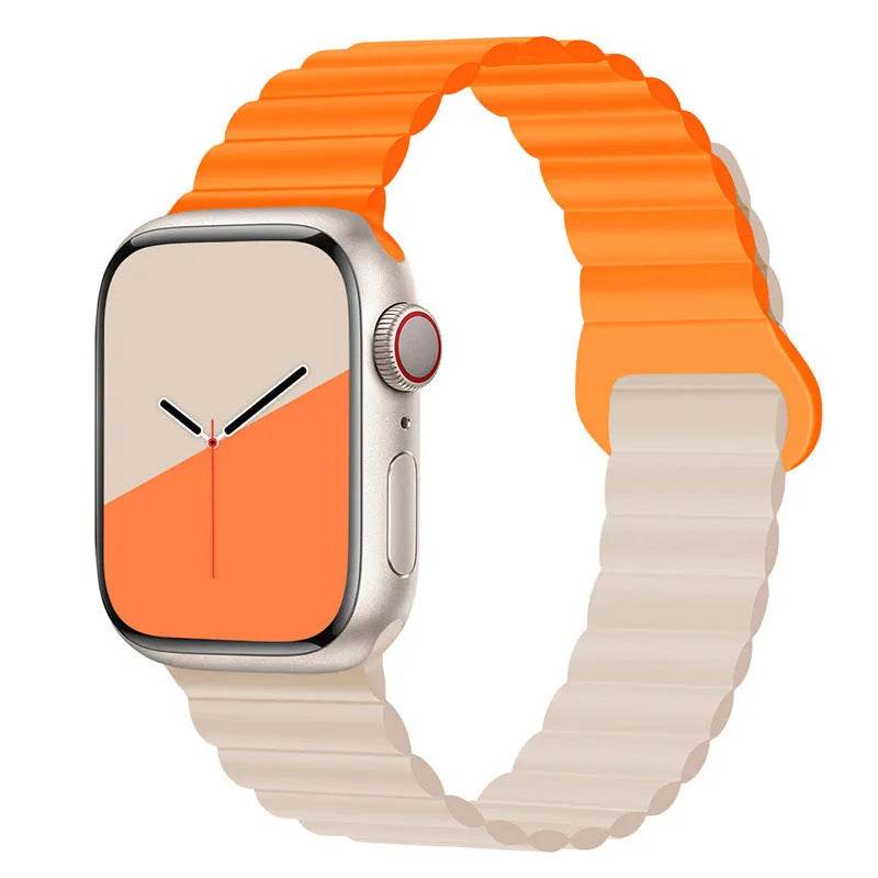 Band Silicone Magnetic Watch Strap - www.Shopthatapp.com