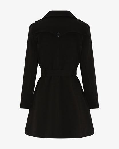 Zweireihiger Militär-Trenchcoat für Frühling/Sommer (9049-SP)